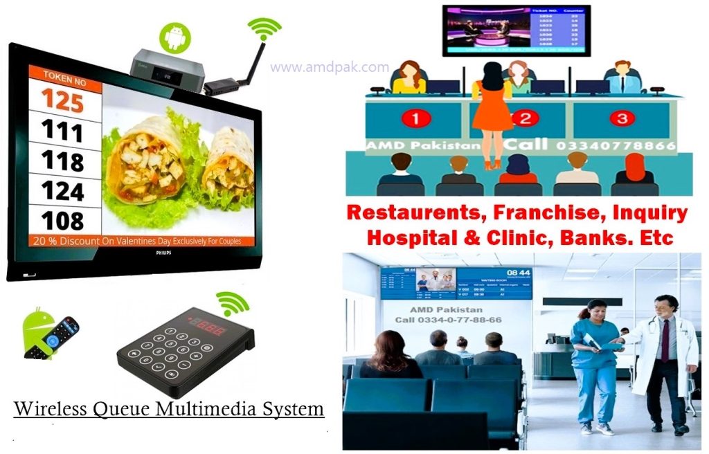 Tv Queue System – AMD Pakistan